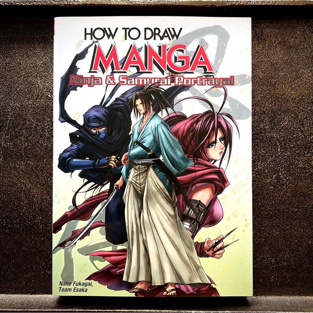 BOOK • “How to Draw Manga: Ninja & Samurai Portrayal” •